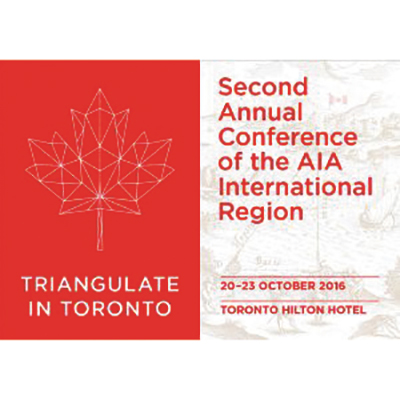 AIA INTERNATIONAL CONFERENCE IN TORONTO